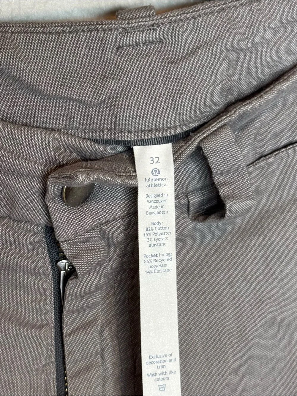Lululemon Commission Short Qwick Oxford 9